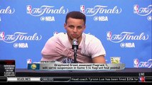 Stephen Curry on Draymond Green's Suspension  Cavaliers vs Warriors - Game 5  2016 NBA Finals