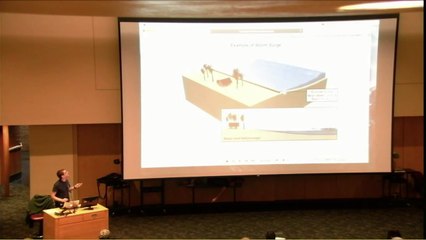 Спящий студент упал во время лекции