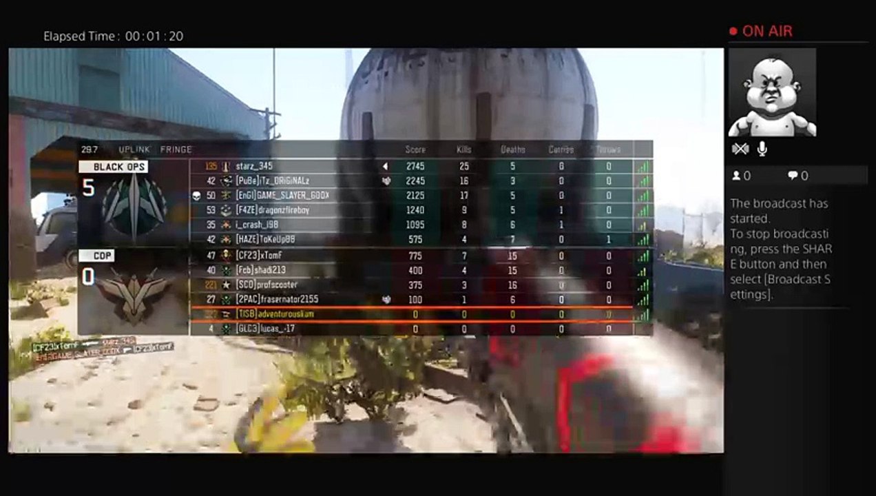 adventurousliam's Live PS4 Broadcast