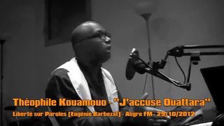 Contre HRW Kouamouo choisit Amnesty dans J'Accuse Ouattara - 29/10/2012