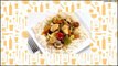 Recipe Chicken, veg and spring onion stir-fry