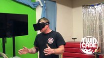 Twincade Carpenter Tries Oculus Rift and Fails