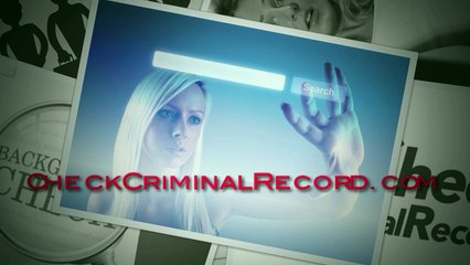 Search Anyones Criminal History