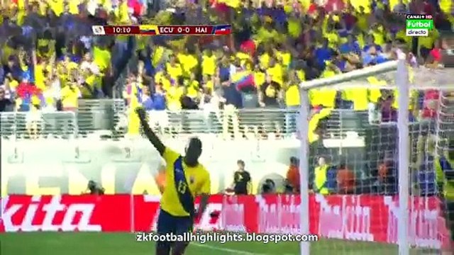 1-0 Enner Valencia Goal HD - Ecuador vs Haiti - Copa America - 12-06-2016