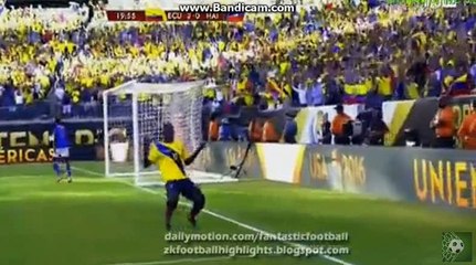 Jaime Ayoví Goal HD - Ecuador 2-0 Haiti Copa America