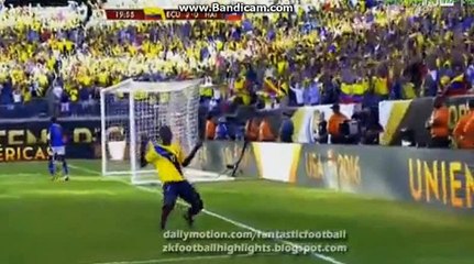 4-0 Enner Valencia -  Ecoador vs Haiti - Copa America - 12-06-2016