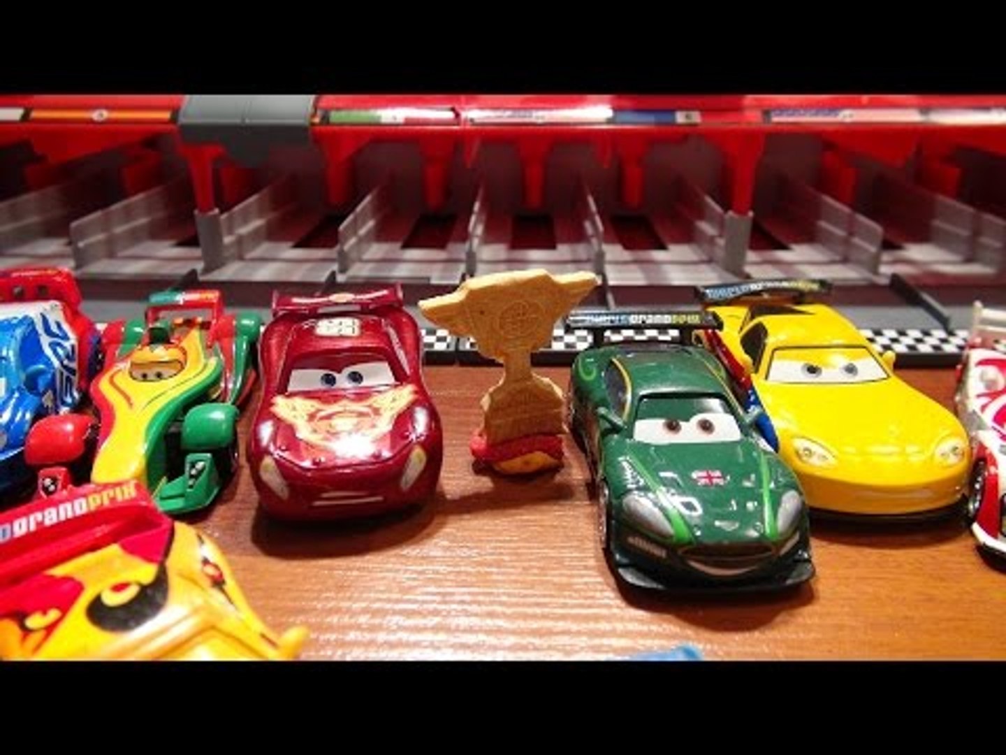 Disney Pixar Cars World Grand Prix Real Races With Lightning Mcqueen From A Launcher Cool Kids Toys Video Dailymotion