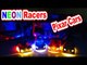 Pixar Cars with Neon Lightning McQueen Max Schnell Raoul Caroule SHu Todoroki and more in Real Races