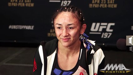 UFC 197: Carla Esparza Wanted to Move Past Joanna Jedrzejczyk Loss