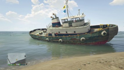 GTA 5 TUG DRIVABLE! But the TUG BOAT SUCKS! (Gta 5 Update Finance and Felony DLC)