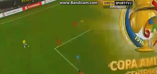Willian Incredible Miss - Brazil vs Peru - Copa America - 12-06-2016