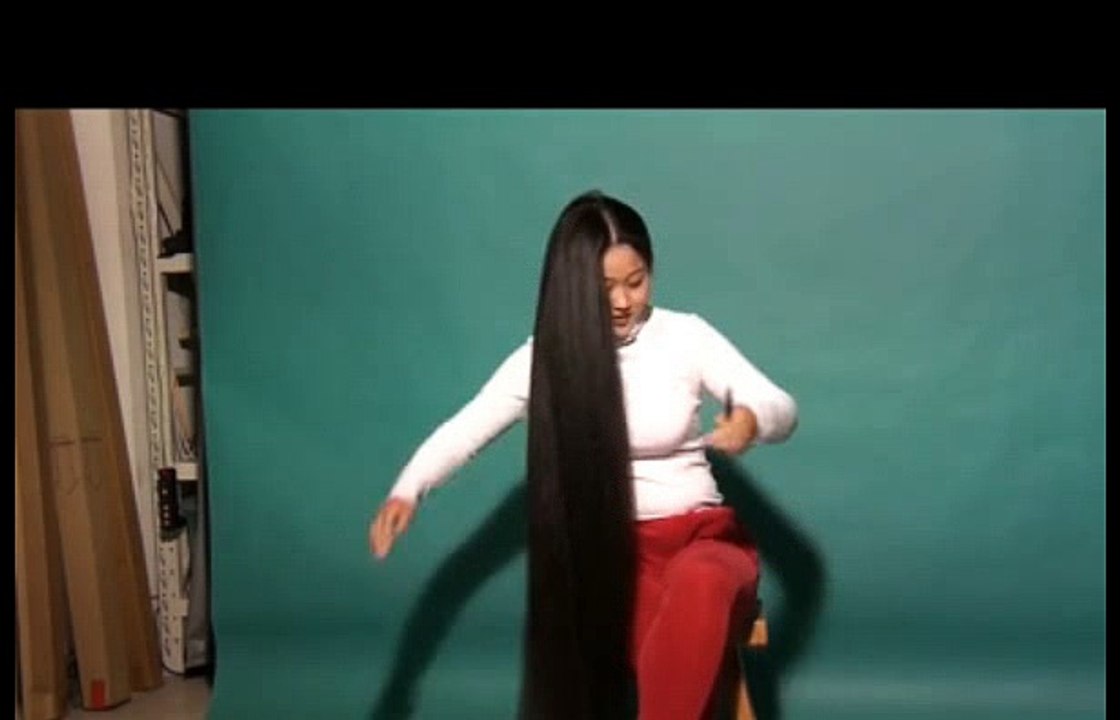 long long hair cut down