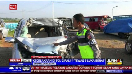 Lagi, Kecelakaan Maut di Tol Cipali Menewaskan 3 Orang