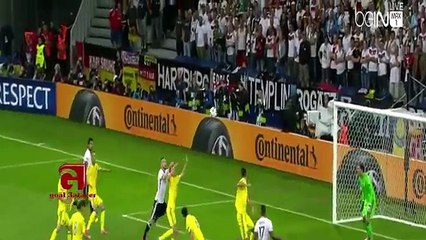 مباراة المانيا واوكرانيا 2-0 (كاملة) عصام الشوالي - يورو فرنسا 12-6-2016