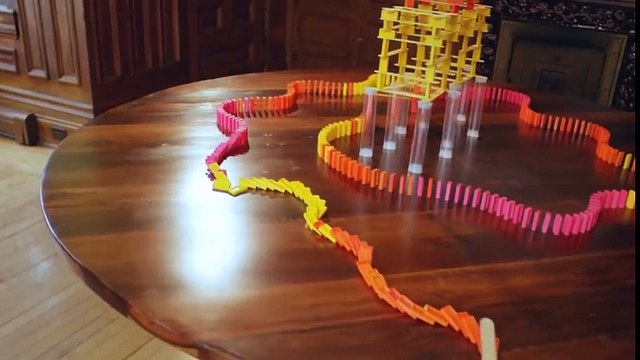 domino devirme rekoru 3,847,295 domino taşı HD VİDEO