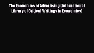 [PDF] The Economics of Advertising (International Library of Critical Writings in Economics)