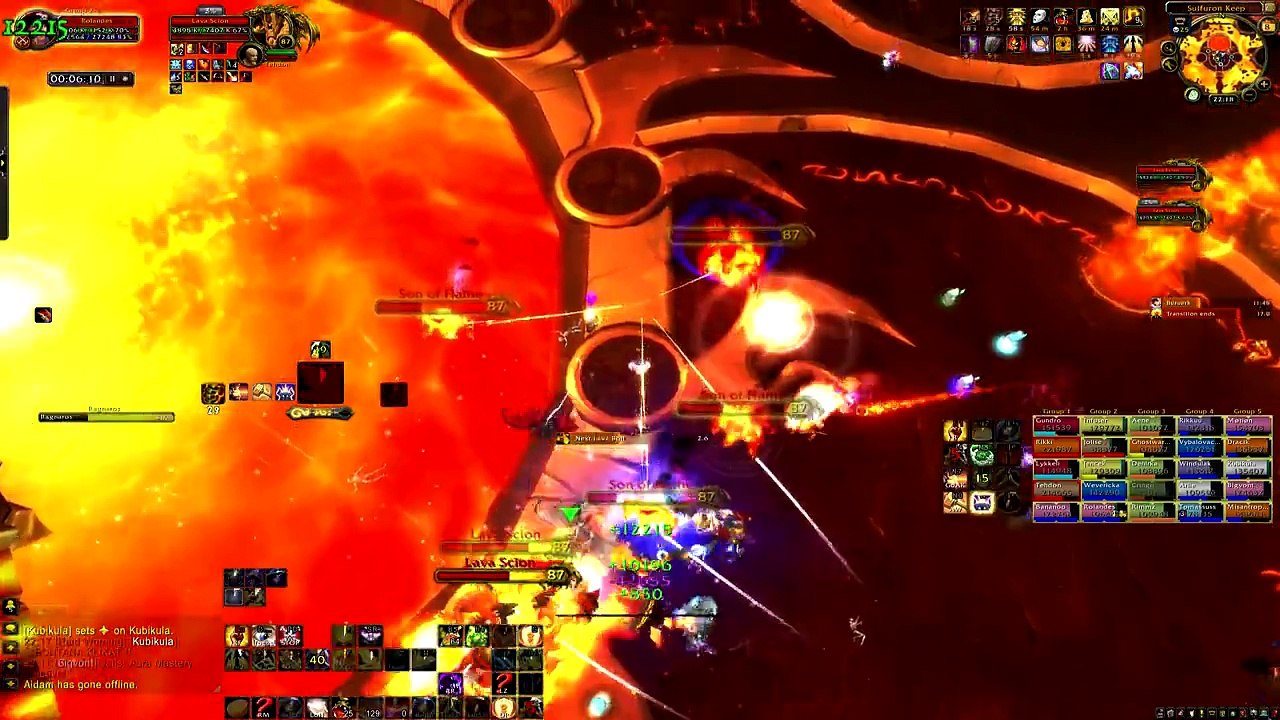 Ragnaros 25 heroic by E q u i l i b r i u m (one meteor)