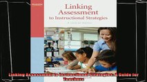 read now  Linking Assessment to Instructional Strategies A Guide for Teachers