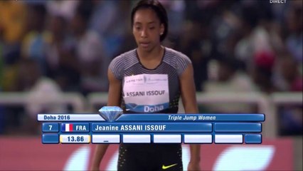 triple saut féminin, meeting DL de Doha, 06 mai 2016