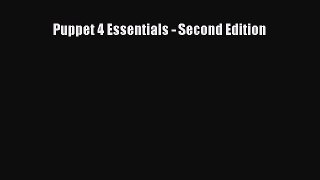 Download Puppet 4 Essentials - Second Edition PDF Free
