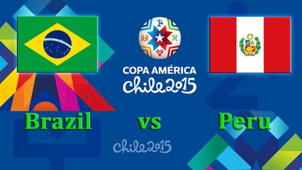 Brazil vs Peru 0-1 Copa America All Goals & Highlights 12-06-2016
