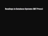 Download Readings in Database Systems (MIT Press) PDF Free