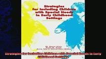 favorite   Strategies for Including Children with Special Needs in Early Childhood Settings