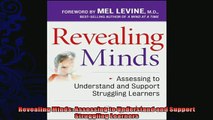 best book  Revealing Minds Assessing to Understand and Support Struggling Learners