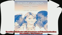 read now  Teaching Students with Language and Communication Disabilities 3rd Edition