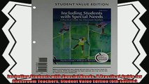 best book  Including Students with Special Needs A Practical Guide for Classroom Teachers Student