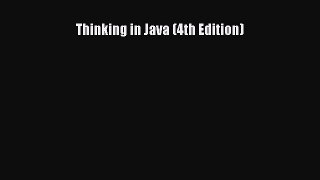 Read Thinking in Java (4th Edition) E-Book Free