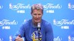 Steve Kerr Interview #1  Cavaliers vs Warriors - Game 5  June 12, 2016  NBA Finals Media Day