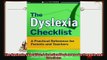 read now  The Dyslexia Checklist A Practical Reference for Parents and Teachers