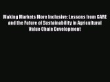 [PDF] Making Markets More Inclusive: Lessons from CARE and the Future of Sustainability in