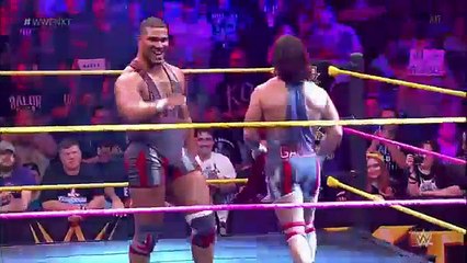 Chad Gable & Jason Jordan vs Johnny Gargano & Tommaso Ciampa 08-10-16