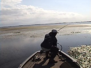 bass, 1 24 4lbs flipping 1 25oz tungsten bb cricket breaks off 001