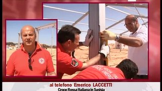 Rai News 24 - Tunisia: Croce Rossa Italiana allestisce campo per accoglienza profughi