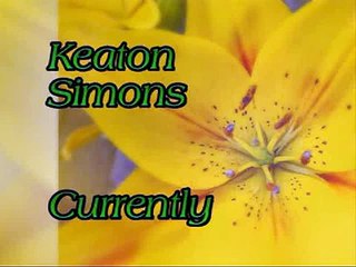 Keaton Simons - "Currently" - 8/23/08
