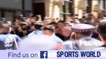 Mexican Girl pulls Lionel Messi in the Copa America while getting off the bus