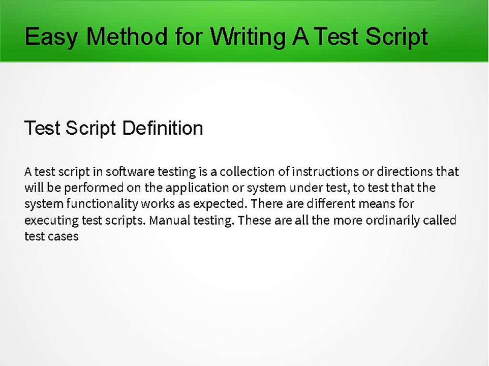 Easy_Method_for_Writing_A_Test_Script