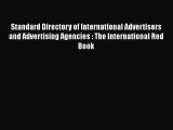 PDF Standard Directory of International Advertisers and Advertising Agencies : The International