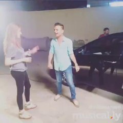 Imaan Ali Behind the scene of Coca Cola TVC 2016