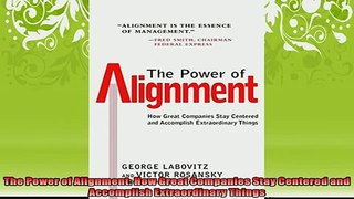 FREE DOWNLOAD  The Power of Alignment How Great Companies Stay Centered and Accomplish Extraordinary  FREE BOOOK ONLINE