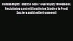 Read Book Human Rights and the Food Sovereignty Movement: Reclaiming control (Routledge Studies