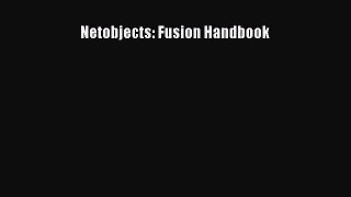 [PDF] Netobjects: Fusion Handbook [Download] Full Ebook