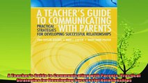 favorite   A Teachers Guide to Communicating with Parents Practical Strategies for Developing
