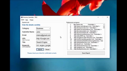directory submitter demo