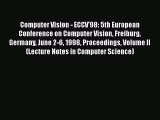 [PDF] Computer Vision - ECCV'98: 5th European Conference on Computer Vision Freiburg Germany