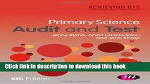 Download Primary Science Audit and Test (Achieving QTS Series)  Ebook Free