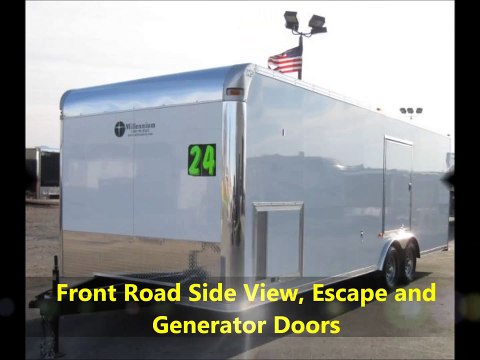 24' Enclosed Car Trailer